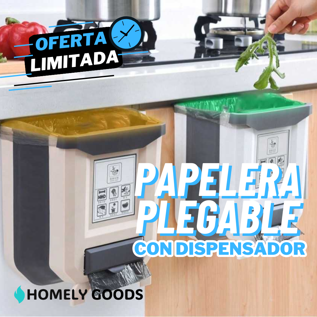 ClickBin™ | Papelera Y Basurero Plegable